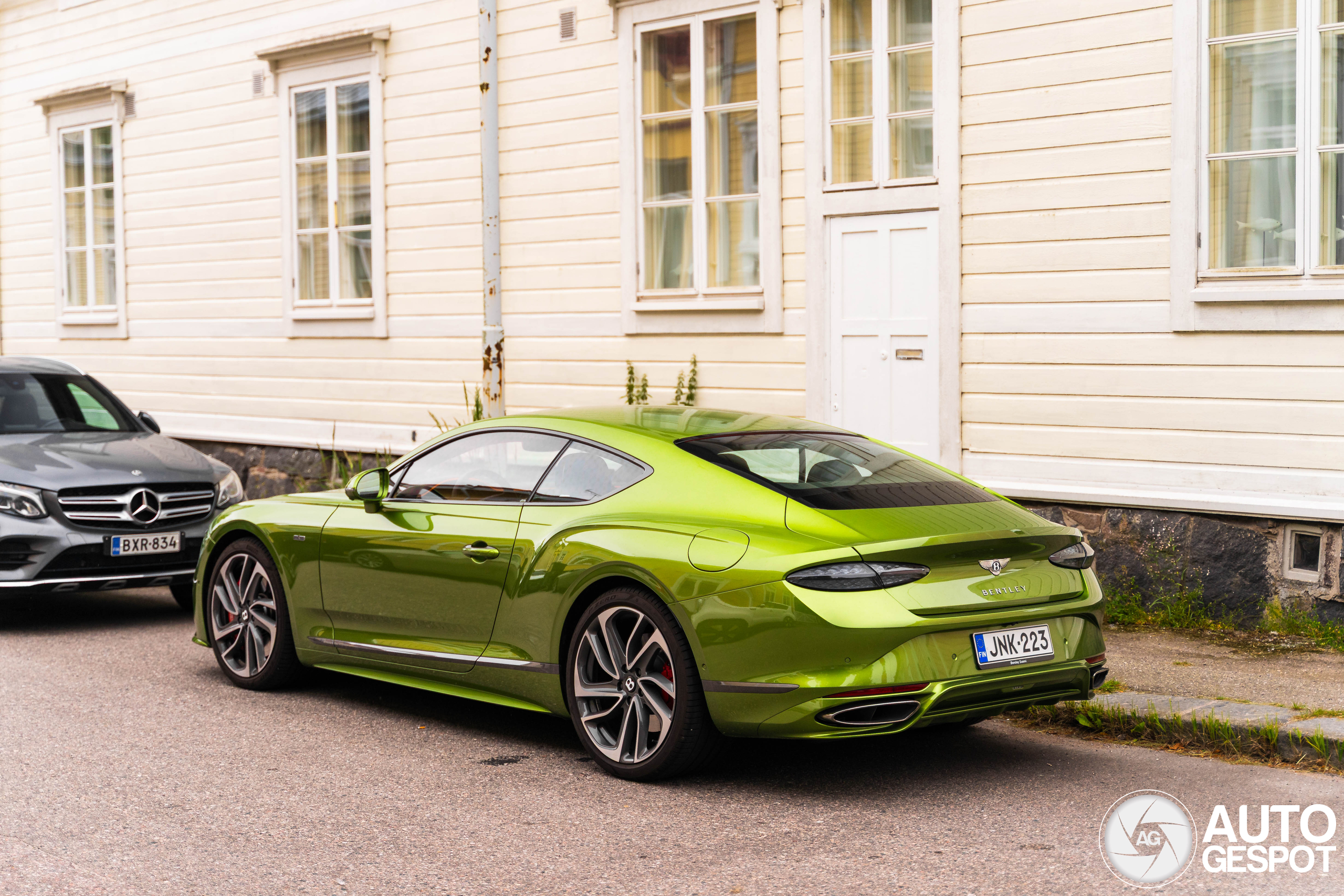 We beginnen de dag fris met deze Bentley