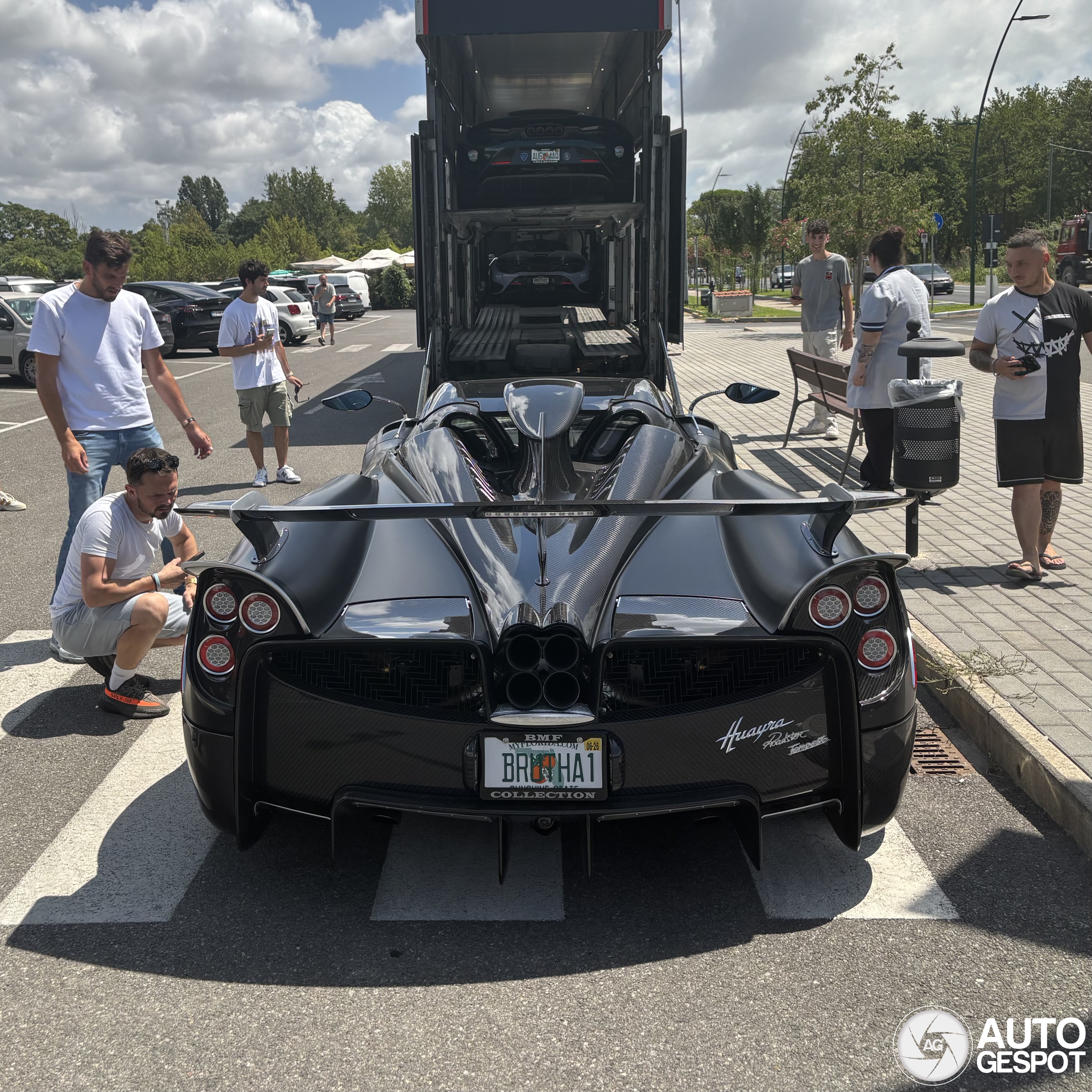 From USA to Italy: A rare Huayra Roadster Pacchetto Tempesta lands in Europe