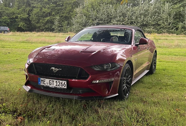 Ford Mustang GT Convertible 2018