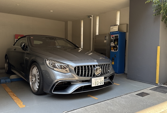 Mercedes-AMG S 63 Convertible A217 2018
