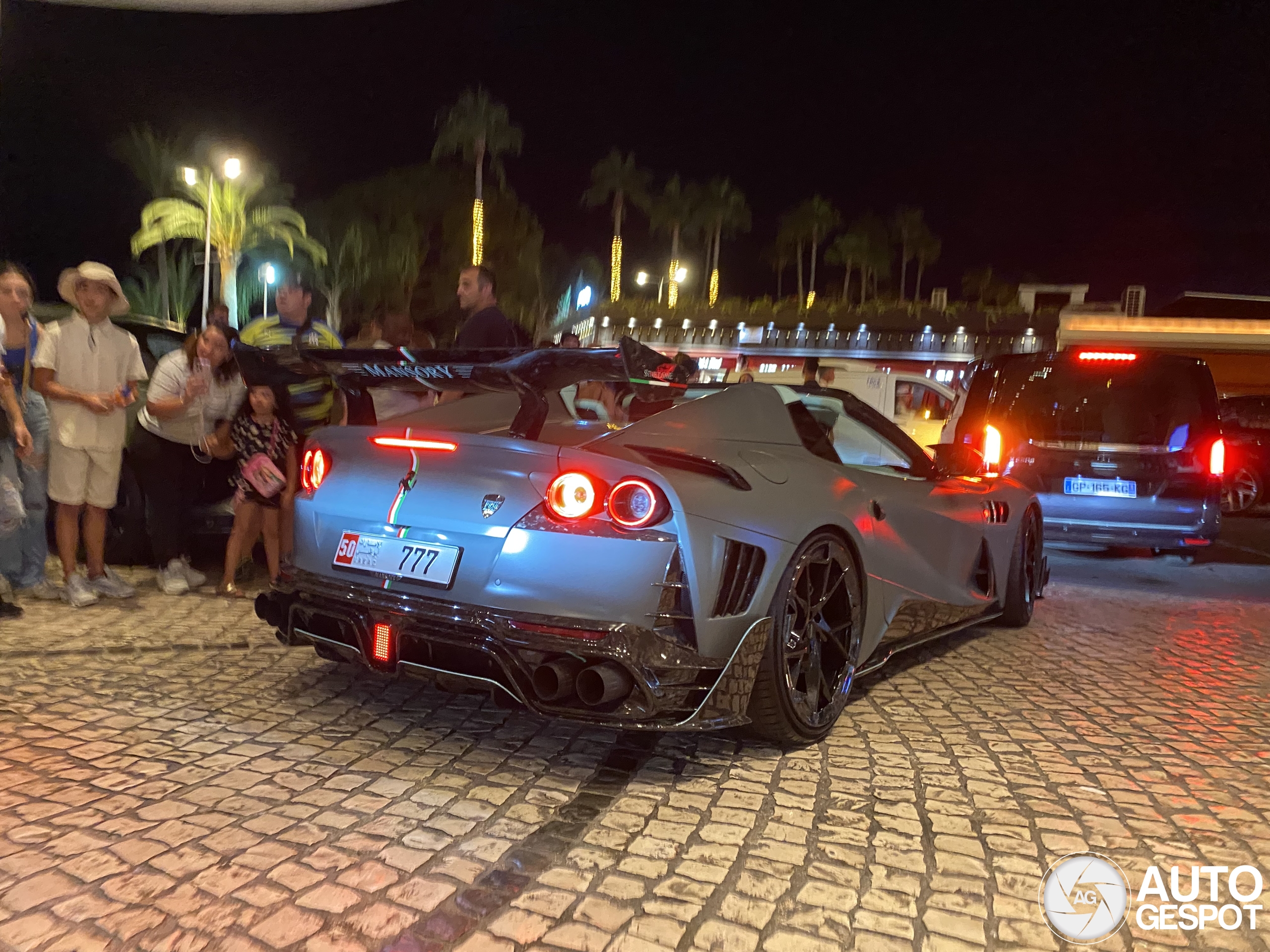 Ferrari 812 GTS Mansory Stallone is in Europa