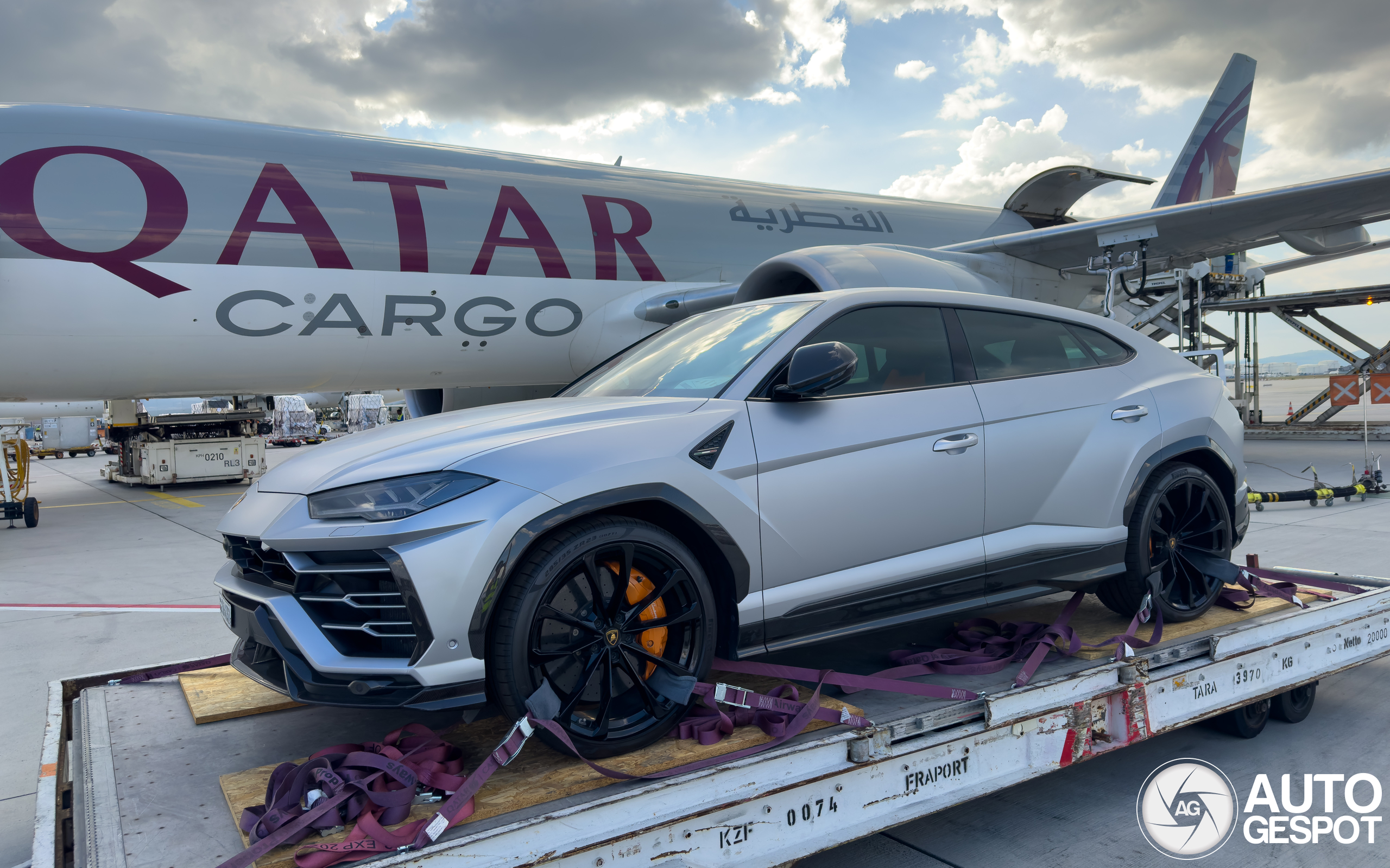 Deze Lamborghini Urus is weer terug in Europa