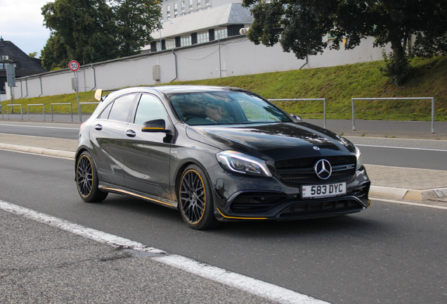 Mercedes-AMG A 45 W176 Yellow Night Edition