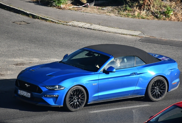 Ford Mustang GT Convertible 2018