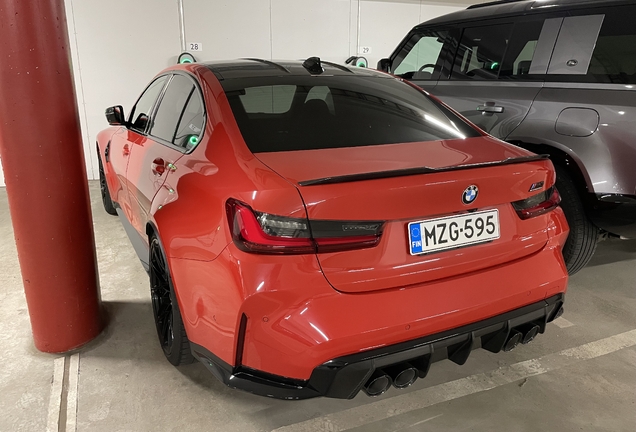 BMW M3 G80 Sedan Competition