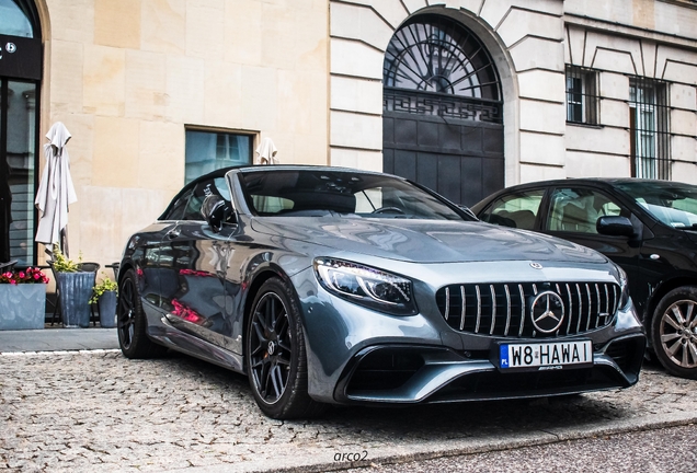 Mercedes-AMG S 63 Convertible A217 2018