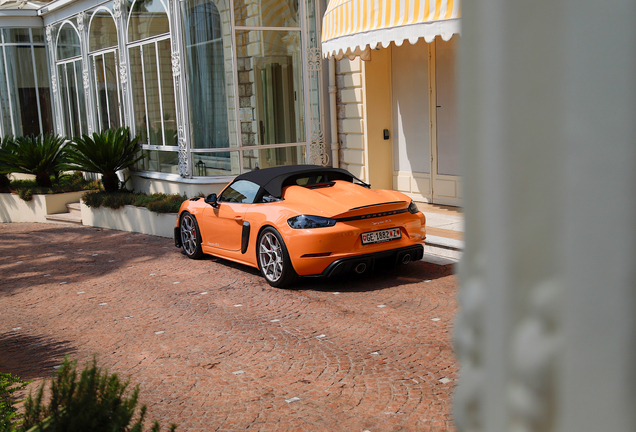 Porsche 718 Spyder RS Weissach Package