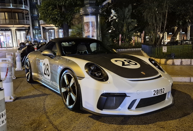 Porsche 991 Speedster Heritage Package