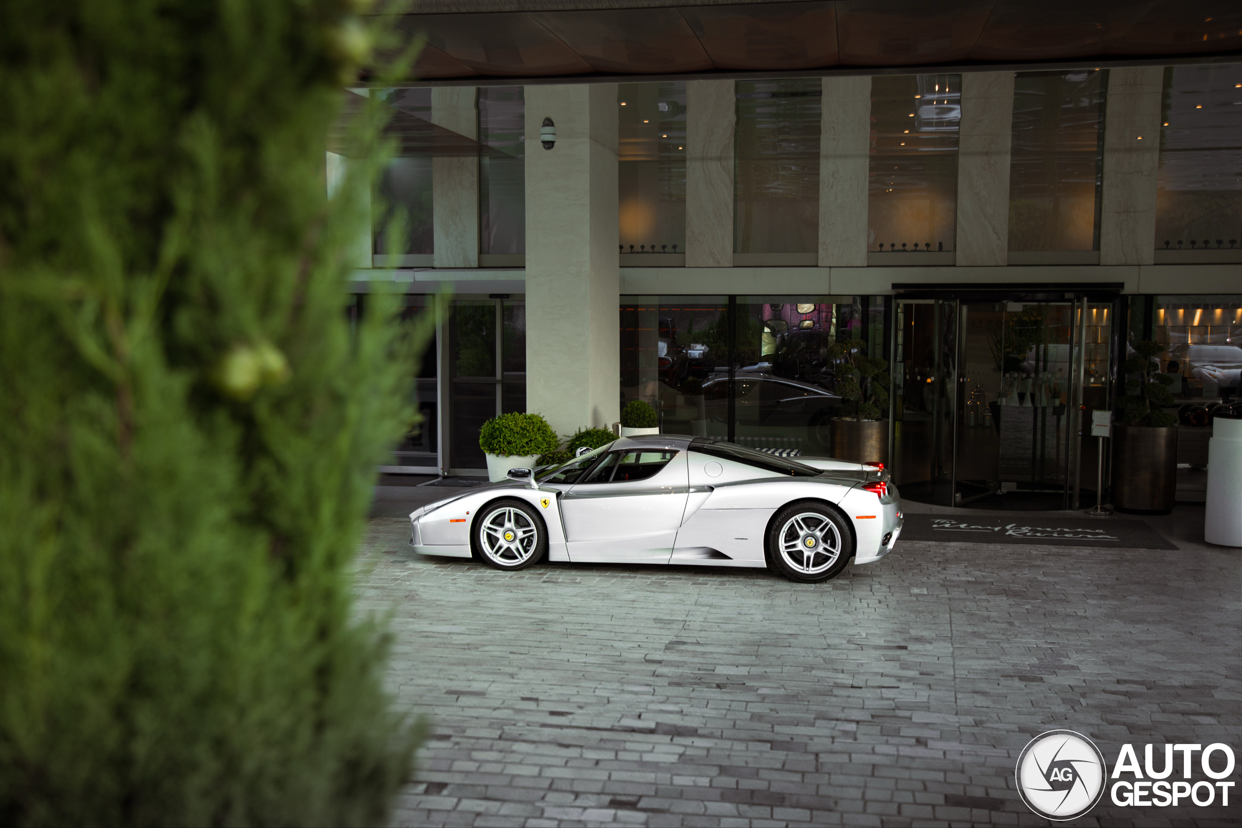 Rimac’s Ex-LaFerrari and a silver Enzo are living their best life