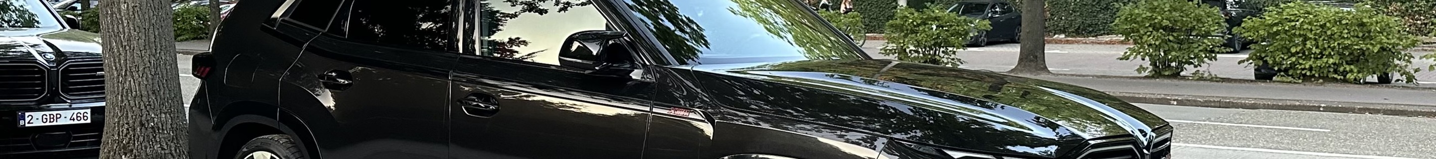 BMW XM G09 Label Red