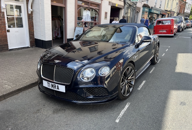 Bentley Continental GTC Speed 2016