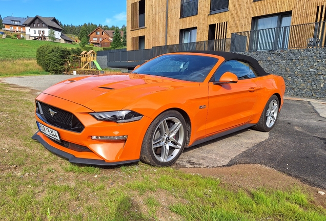 Ford Mustang GT Convertible 2018