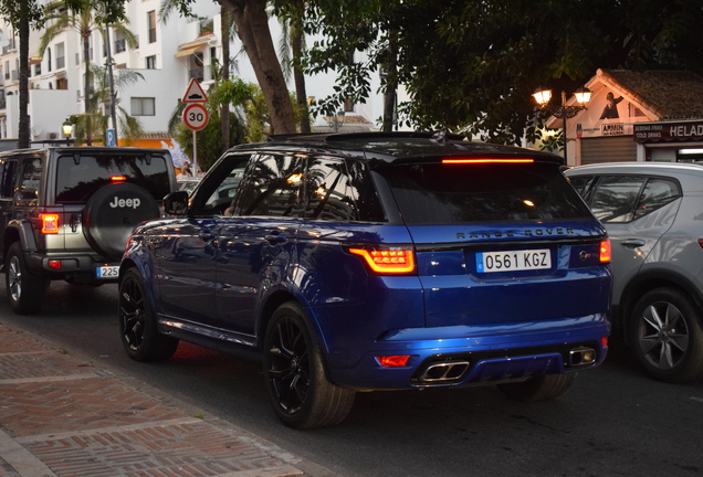 Land Rover Range Rover Sport SVR 2018