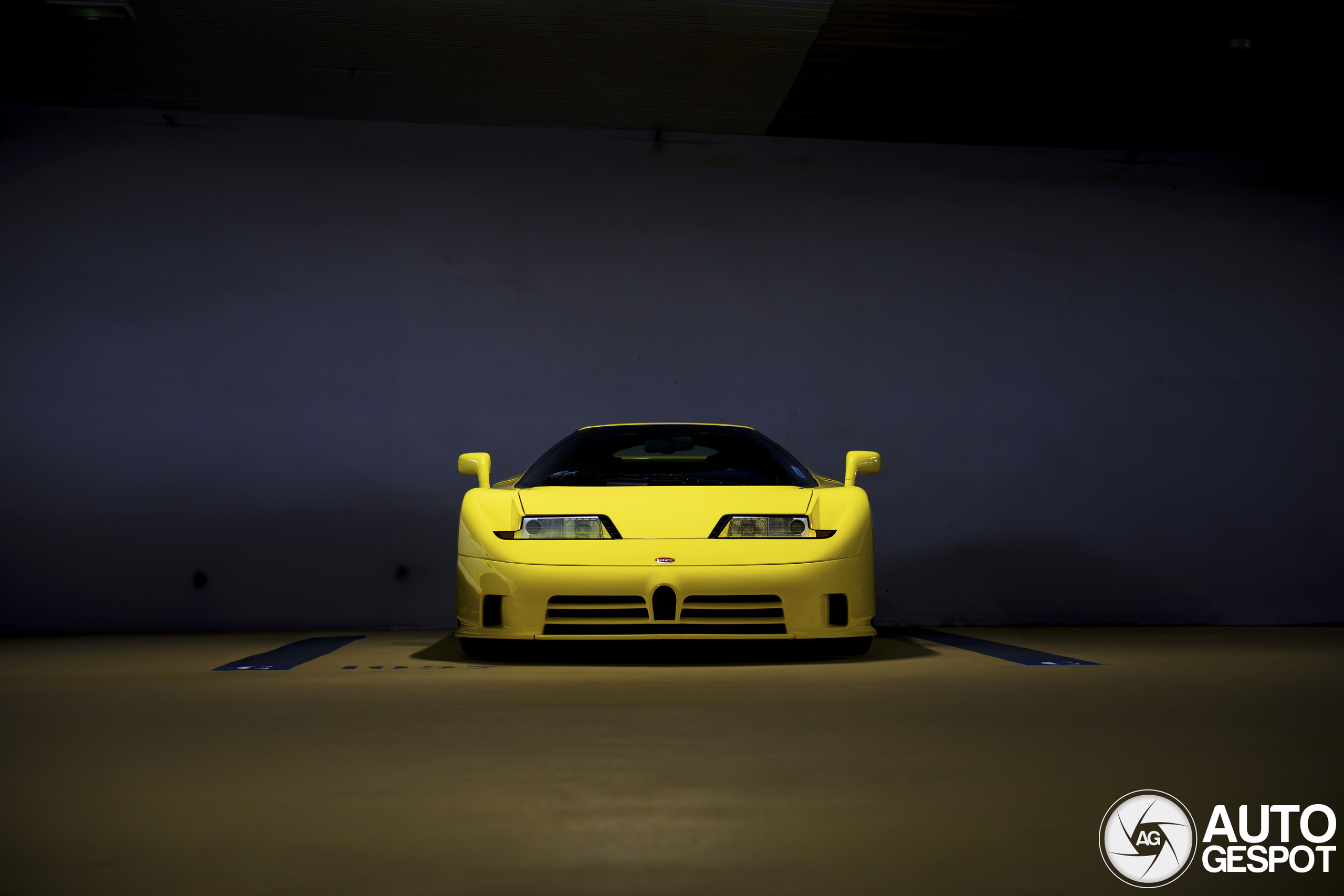 Ex-Michael Schumacher Bugatti EB110 SS returns to the road