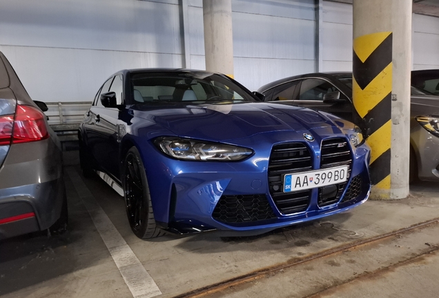 BMW M3 G80 Sedan Competition