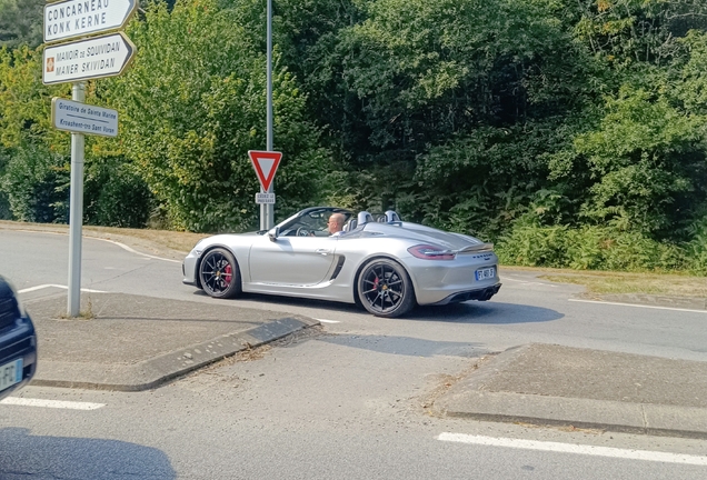 Porsche 981 Boxster Spyder