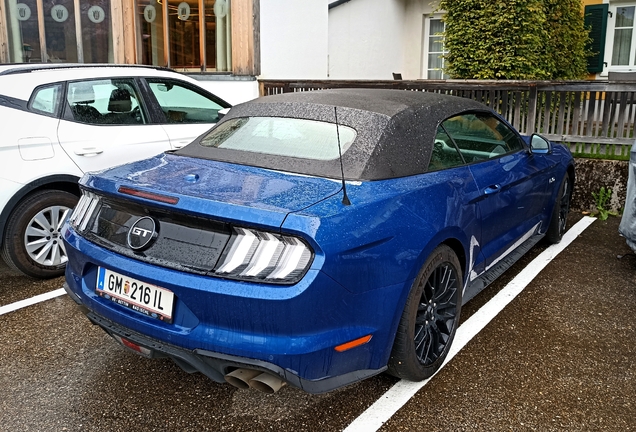Ford Mustang GT Convertible 2018