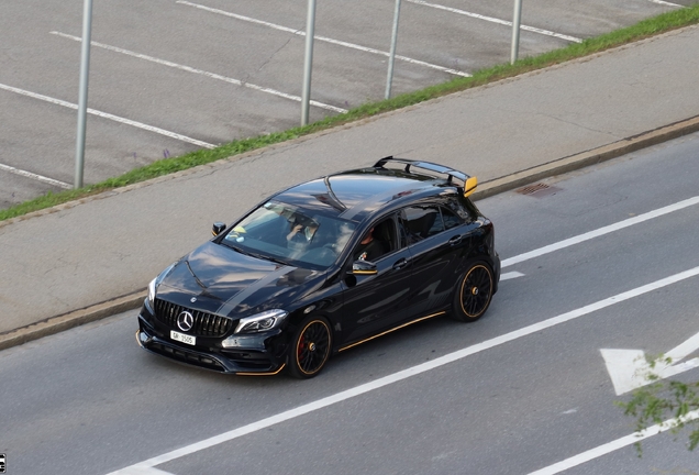 Mercedes-AMG A 45 W176 Yellow Night Edition