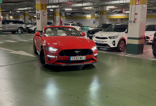 Ford Mustang GT Convertible 2018