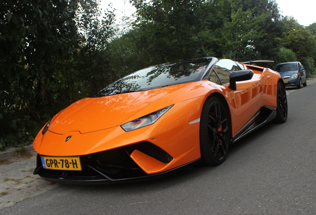 Lamborghini Huracán LP640-4 Performante Spyder