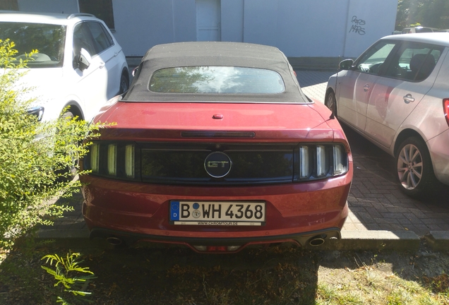 Ford Mustang GT Convertible 2015