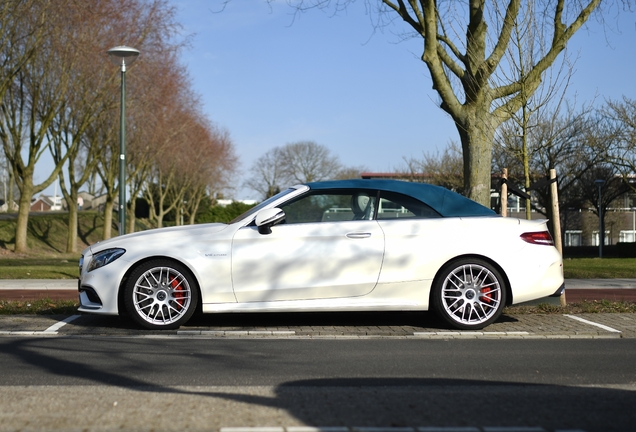 Mercedes-AMG C 63 S Convertible A205 Ocean Blue Edition