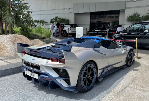 Ferrari SF90 Spider Mansory F9XX Tempesta Celeste