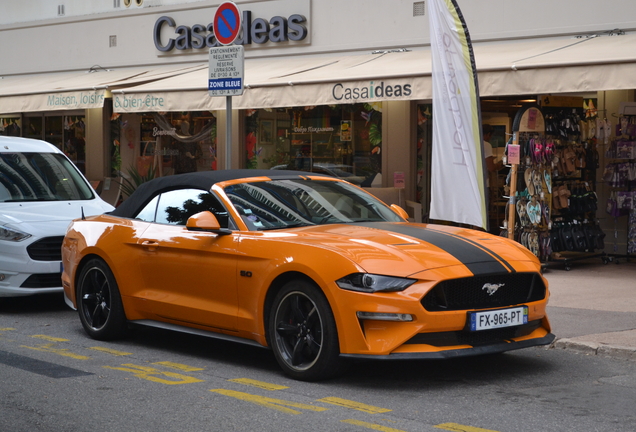 Ford Mustang GT Convertible 2018