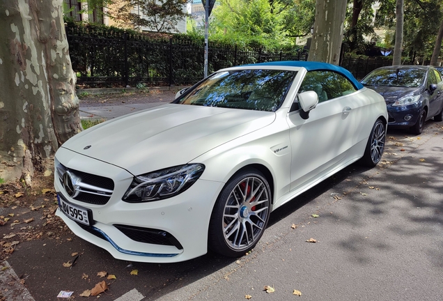 Mercedes-AMG C 63 S Convertible A205 Ocean Blue Edition