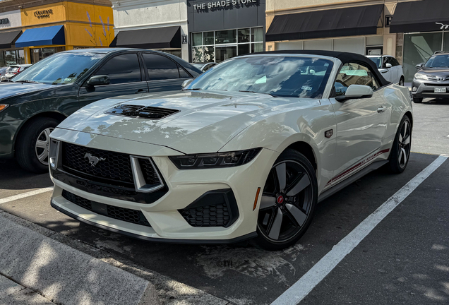 Ford Mustang GT Convertible 2025 60th Anniversary