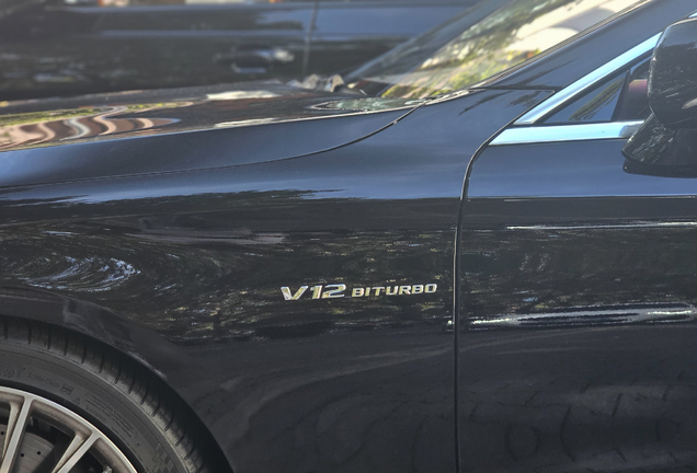 Mercedes-AMG S 65 Convertible A217 2018