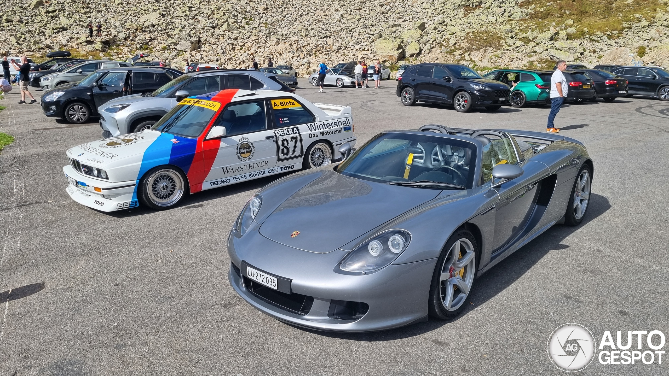 Not a garage queen: This Porsche Carrera GT lives on the road