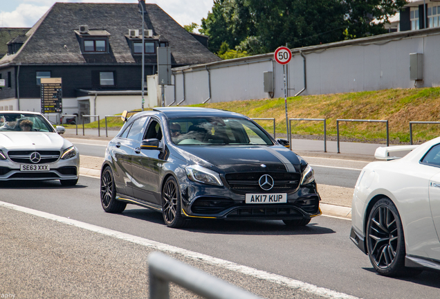 Mercedes-AMG A 45 W176 Yellow Night Edition
