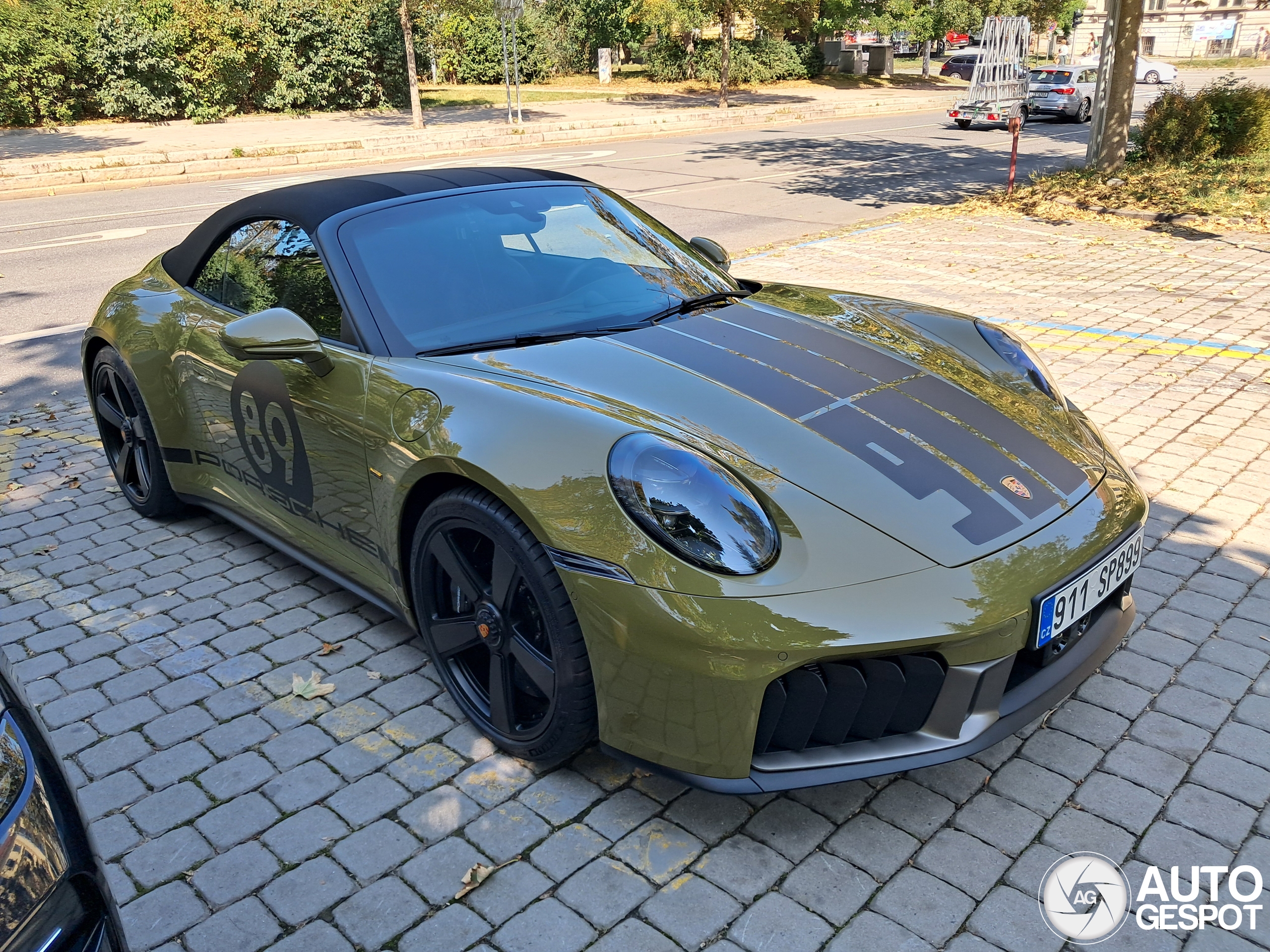 Porsche 992 Spirit 70 gespot in Tsjechië
