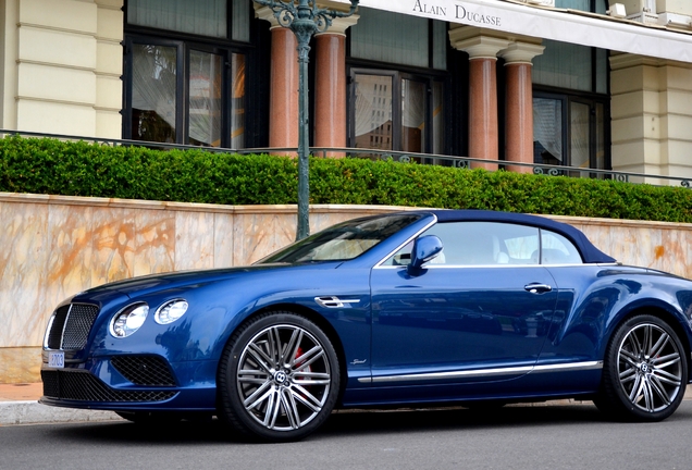 Bentley Continental GTC Speed 2016