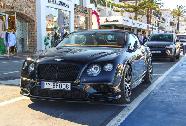 Bentley Continental Supersports Convertible 2018
