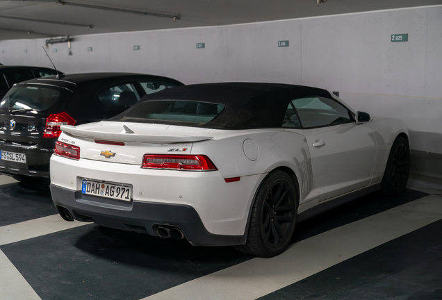 Chevrolet Camaro ZL1 Convertible 2014