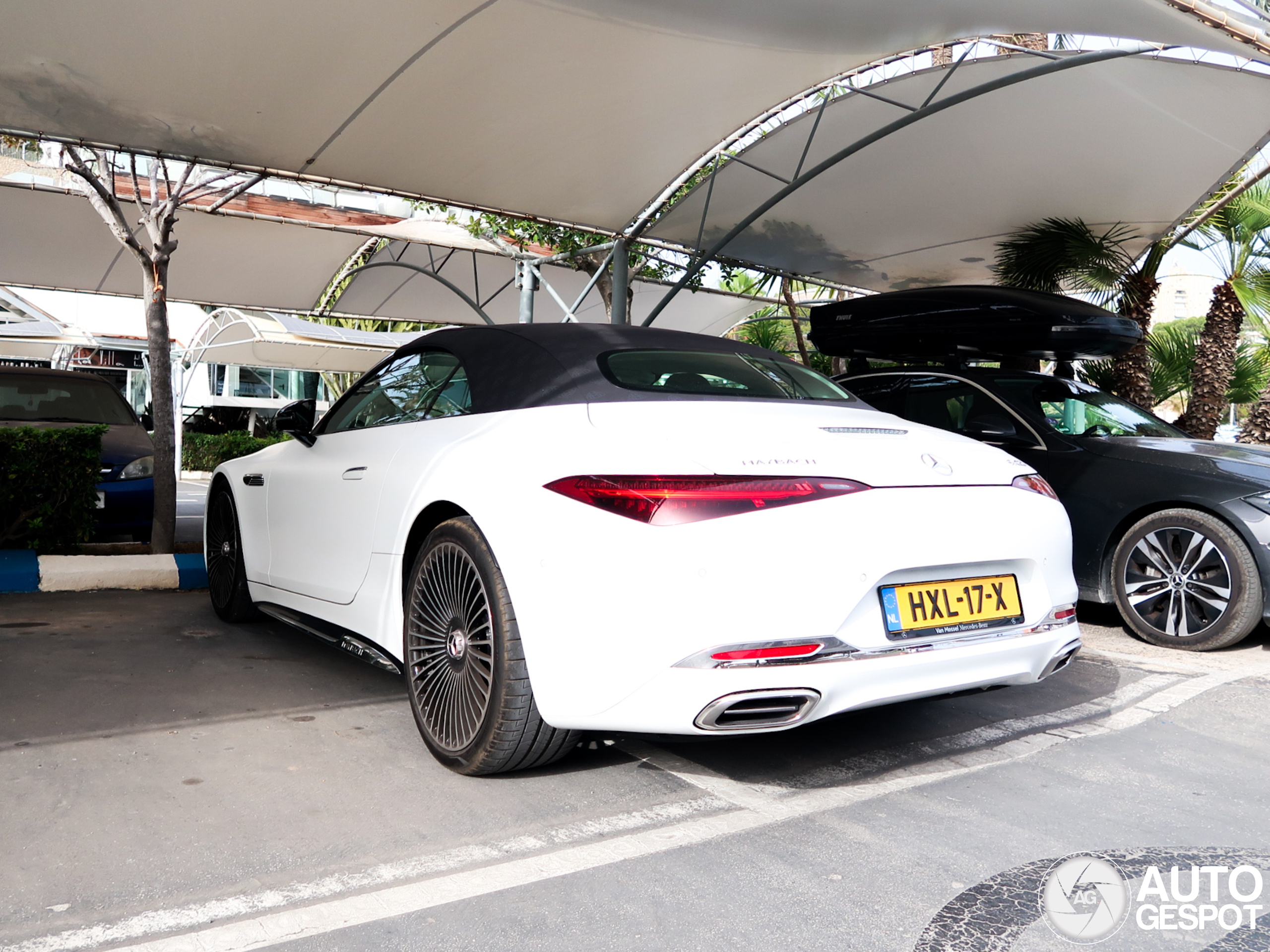 Hollandse Maybach verschijnt aan de Spaanse kust