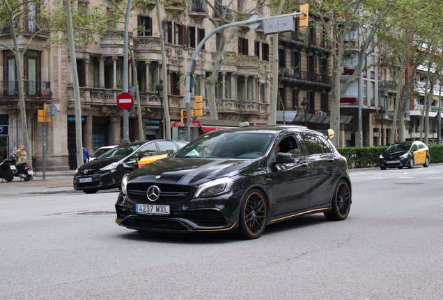 Mercedes-AMG A 45 W176 Yellow Night Edition