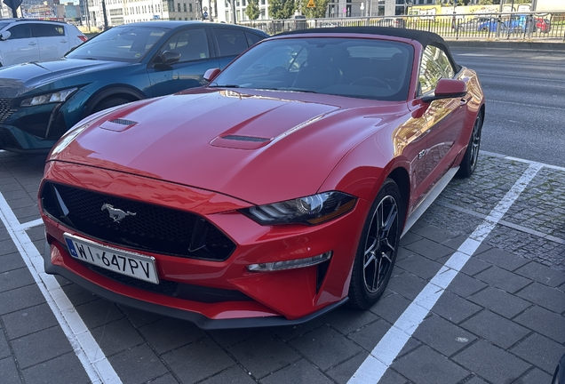 Ford Mustang GT Convertible 2018