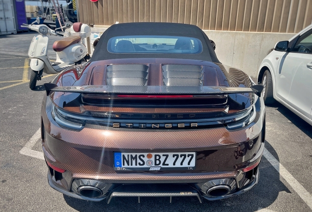 Porsche 992 Turbo S Cabriolet MkI TopCar Stinger GTR Carbon Edition