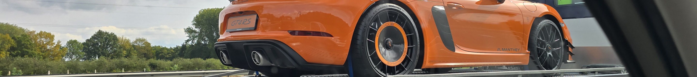 Porsche 718 Cayman GT4 RS Weissach Package Manthey Racing The Tulip