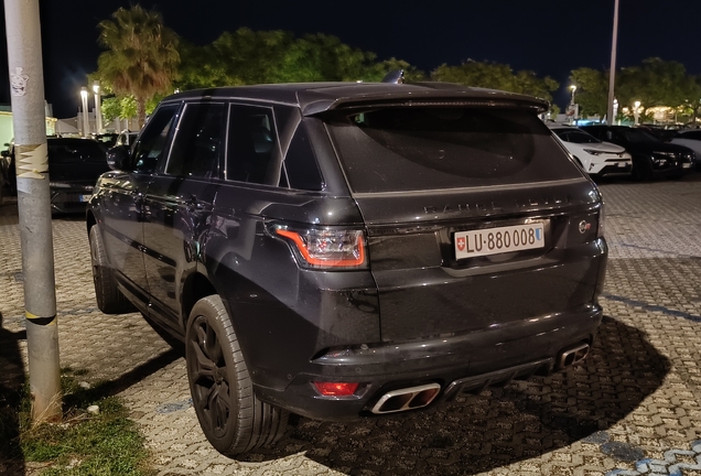 Land Rover Range Rover Sport SVR 2018