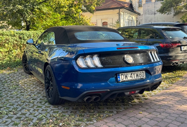Ford Mustang GT Convertible 2018