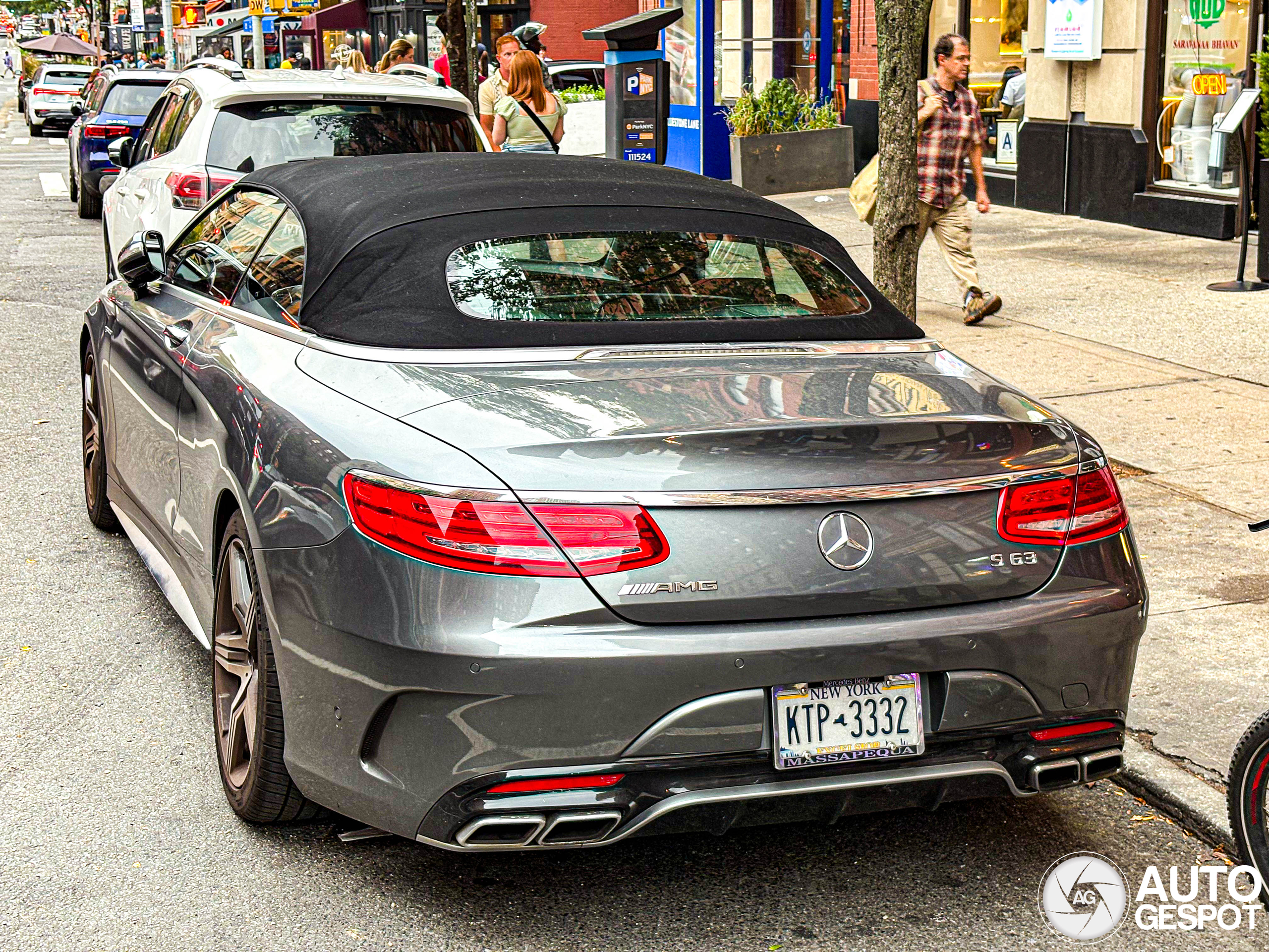 Mercedes-AMG S 63 Convertible A217 2018