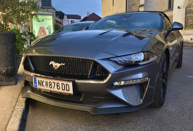Ford Mustang GT Convertible 2018