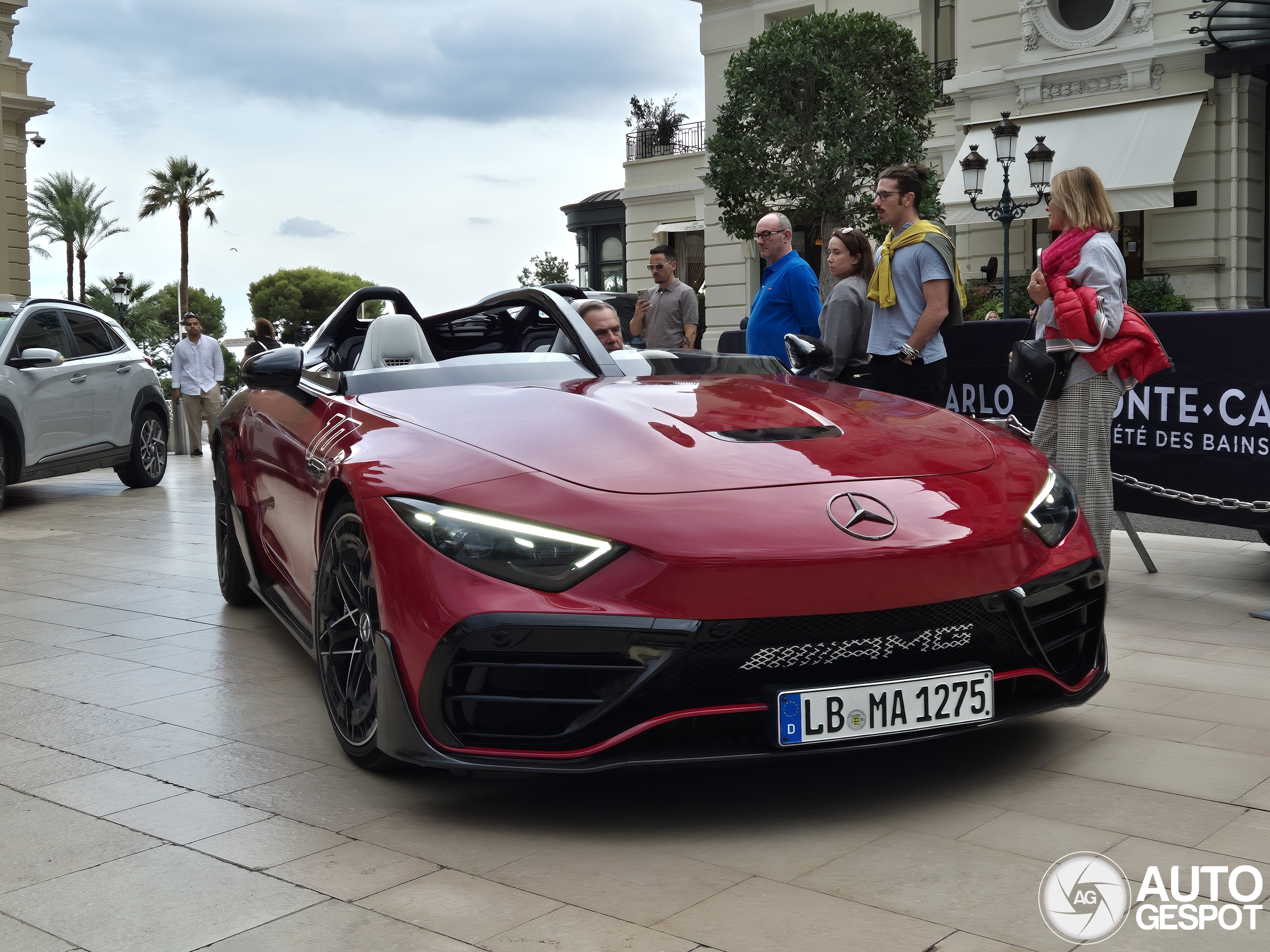 De eerste Mercedes-AMG Purespeed wordt natuurlijk gespot in Monaco
