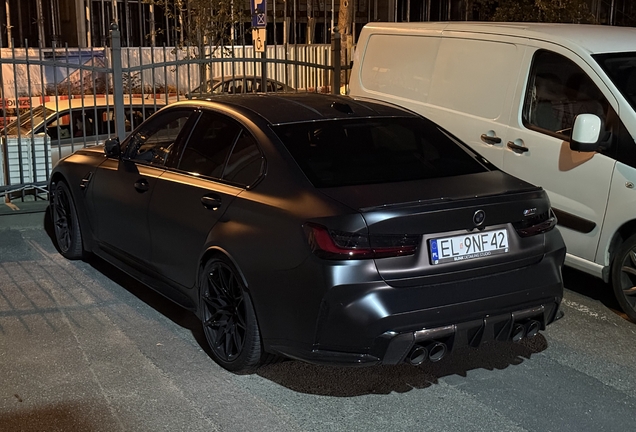 BMW M3 G80 Sedan Competition