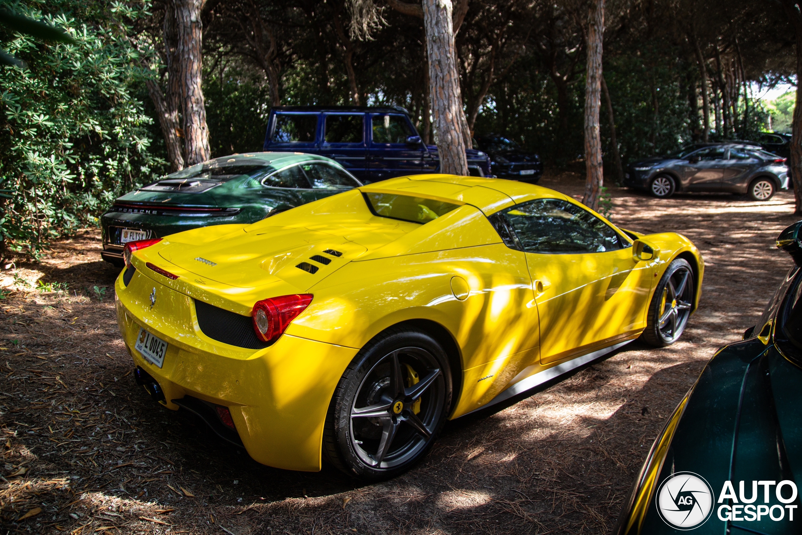 Ferrari イエロー Used 2021 Ferrari F8 Spider For Sale (Sold) | Marshall
