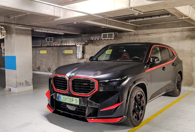 BMW AC Schnitzer XM G09 Label Red